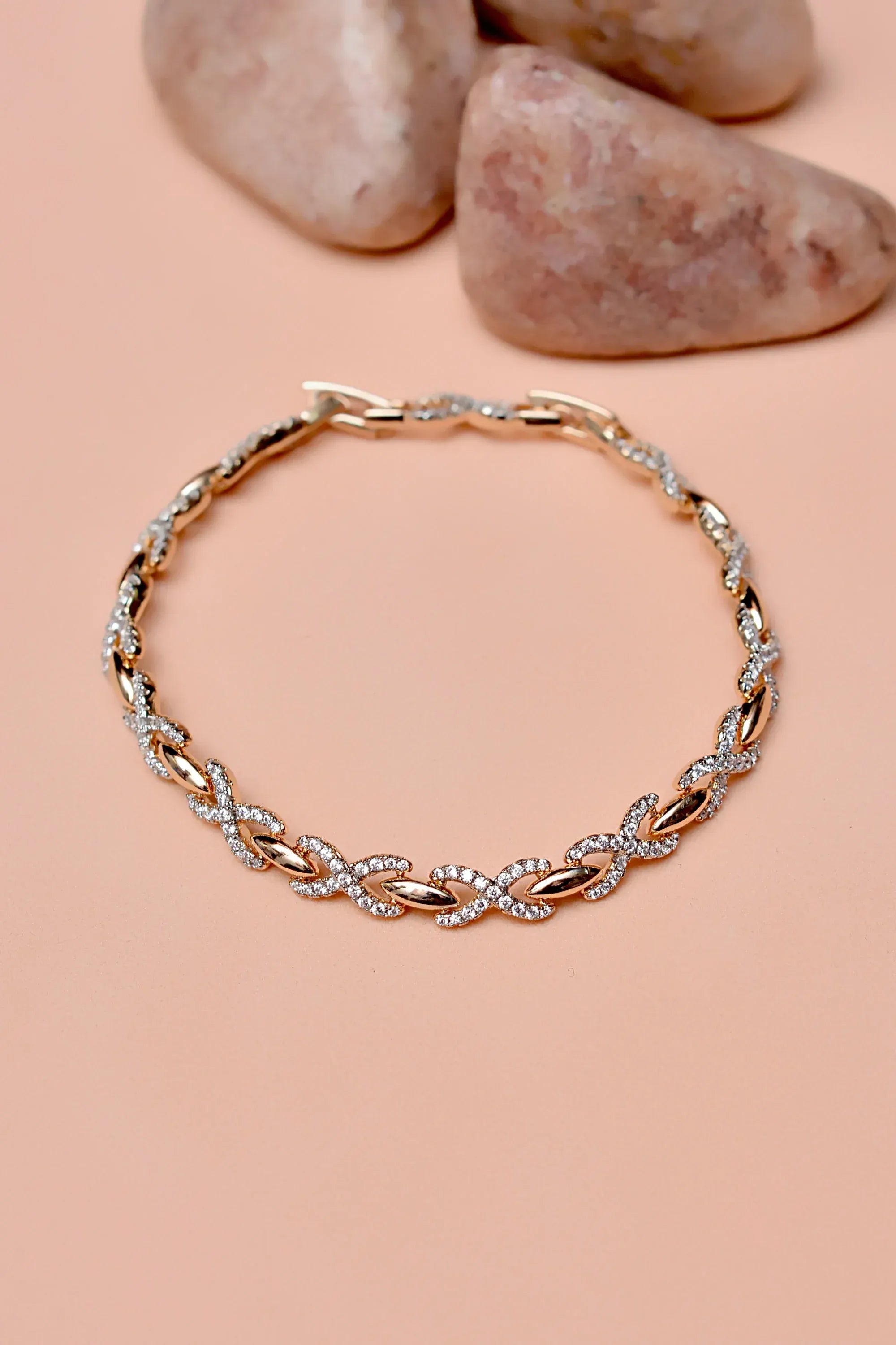 Daily Wear Dual Tone Bracelet